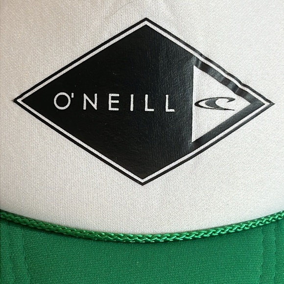 O'Neill Green and White Trucker Hat - Picture 8 of 8